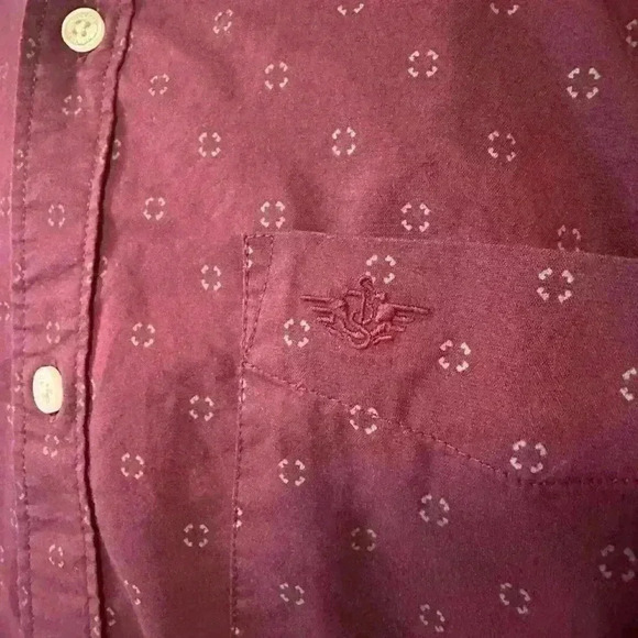 Dockers Men’s Long Sleeve Button Down. Size XL. Recycled Water less - Picture 2 of 8